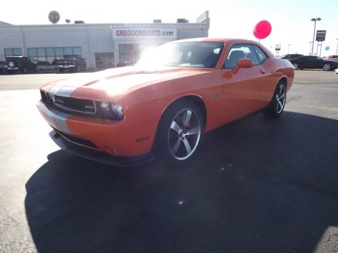 Header Orange Dodge Challenger SRT8 392.  Click to enlarge.