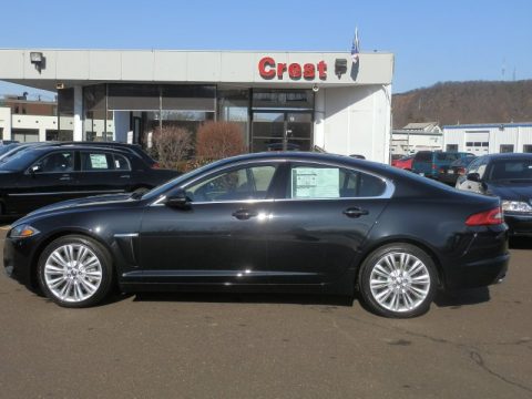 Midnight Black Jaguar XF Portfolio.  Click to enlarge.