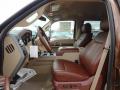  2012 Ford F250 Super Duty Chaparral Leather Interior #13