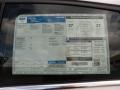 2012 Ford Focus Titanium 5-Door Window Sticker #35 2012 Ford Focus Titanium 5-Door Window Sticker #35