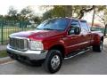 2001 Ford F350 Super Duty Lariat Crew Cab 4x4 Dually Toreador Red Metallic 2001 Ford F350 Super Duty Lariat Crew Cab 4x4 Dually Toreador Red Metallic