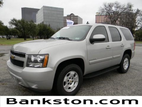 Silver Birch Metallic Chevrolet Tahoe LT.  Click to enlarge.