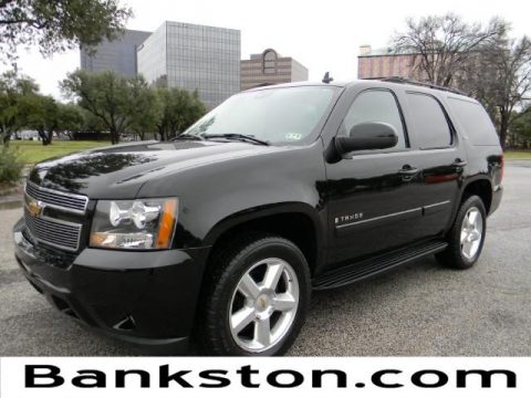 Black Chevrolet Tahoe LTZ 4x4.  Click to enlarge.