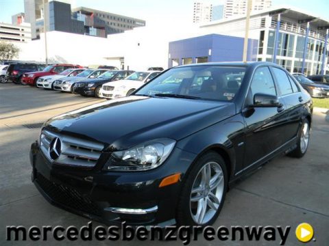 Magnetite Black Metallic Mercedes-Benz C 250 Sport.  Click to enlarge.