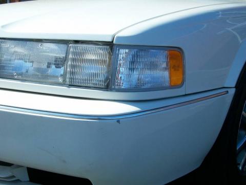 Ivory White Cadillac Seville STS.  Click to enlarge.