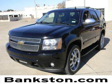 Black Chevrolet Tahoe LTZ.  Click to enlarge.