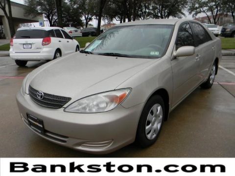 Desert Sand Mica Toyota Camry LE.  Click to enlarge.