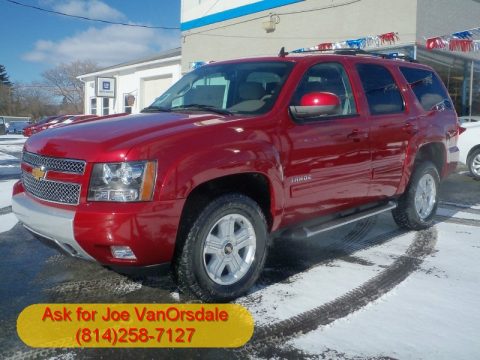 Crystal Red Tintcoat Chevrolet Tahoe Z71 4x4.  Click to enlarge.