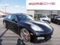 Front 3/4 View of 2012 Porsche Panamera Turbo #4