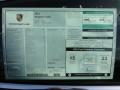  2012 Porsche Panamera Turbo Window Sticker #26