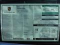  2012 Porsche Panamera Turbo Window Sticker #26