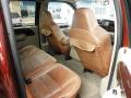  2007 Ford F250 Super Duty Castano Brown Leather Interior #24
