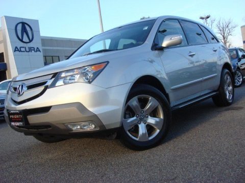 Billet Silver Metallic Acura MDX .  Click to enlarge.