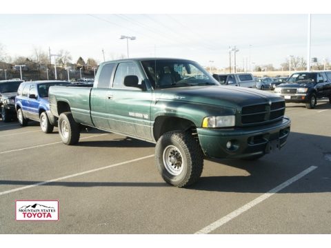 Emerald Green Pearl Dodge Ram 2500 Sport Extended Cab 4x4.  Click to enlarge.
