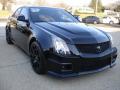 Front 3/4 View of 2011 Cadillac CTS -V Sedan Black Diamond Edition #3