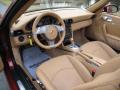  2009 Porsche 911 Sand Beige Interior #10