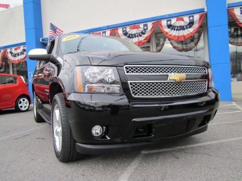Black Chevrolet Tahoe LTZ 4x4.  Click to enlarge.