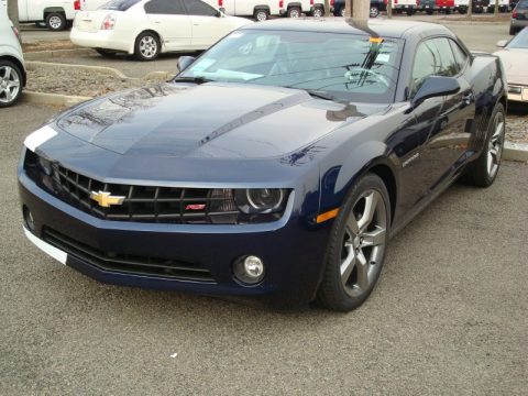 Imperial Blue Metallic Chevrolet Camaro LT/RS Coupe.  Click to enlarge.