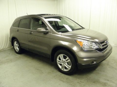 Urban Titanium Metallic Honda CR-V EX-L AWD.  Click to enlarge.