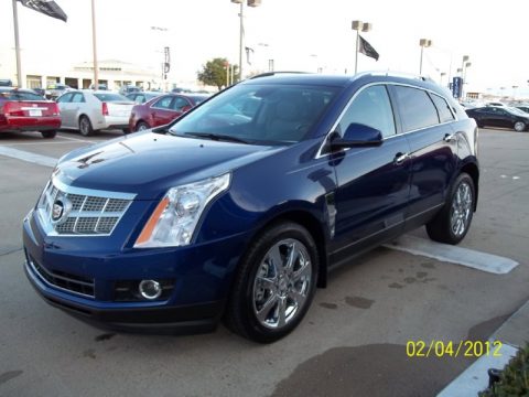 Xenon Blue Metallic Cadillac SRX Performance.  Click to enlarge.