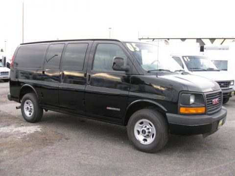 black commercial vans for sale