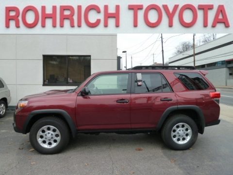 Salsa Red Pearl Toyota 4Runner Trail 4x4.  Click to enlarge.