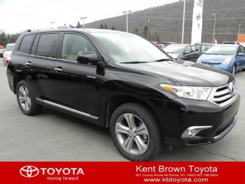 Black Toyota Highlander Limited 4WD. Click to enlarge. Black Toyota Highlander Limited 4WD. Click to enlarge.