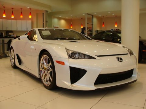 lexus lfa pearl cream car coupe color interior paint dealerrevs gtcarlot colors cars used