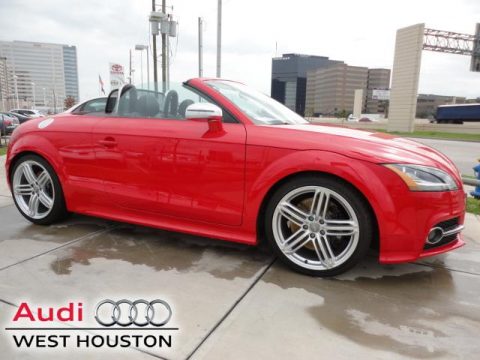 Misano Red Pearl Effect Audi TT S 2.0T quattro Roadster.  Click to enlarge.