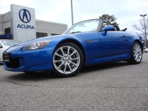 Laguna Blue Pearl Honda S2000 Roadster.  Click to enlarge.