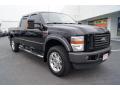 Front 3/4 View of 2008 Ford F250 Super Duty FX4 Crew Cab 4x4 #2