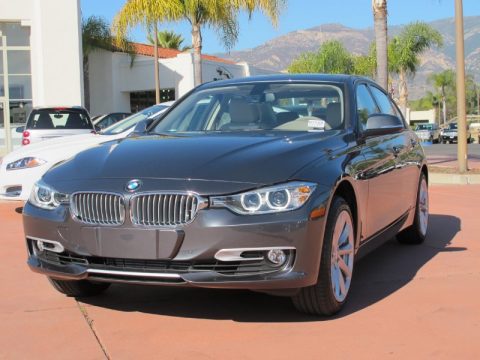 Mineral Grey Metallic BMW 3 Series 328i Sedan.  Click to enlarge.