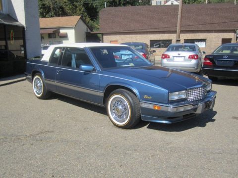 Sapphire Blue Metallic Cadillac Eldorado Touring Coupe.  Click to enlarge.