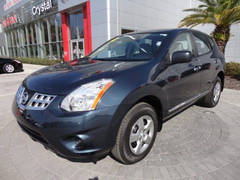 Graphite Blue Nissan Rogue S.  Click to enlarge.