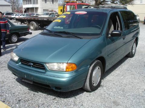 Medium Seafoam Green Metallic Ford Windstar GL.  Click to enlarge.