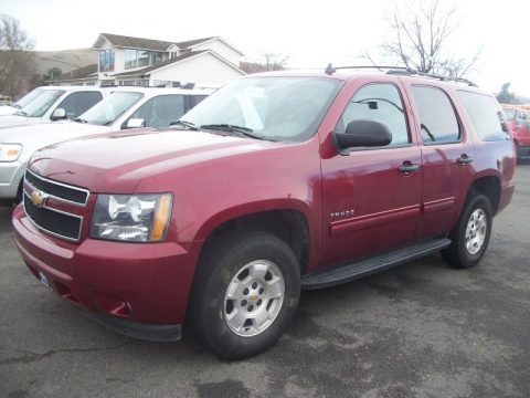 Red Jewel Tintcoat Chevrolet Tahoe LS 4x4.  Click to enlarge.