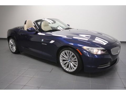 Deep Sea Blue Metallic BMW Z4 sDrive35i Roadster.  Click to enlarge.