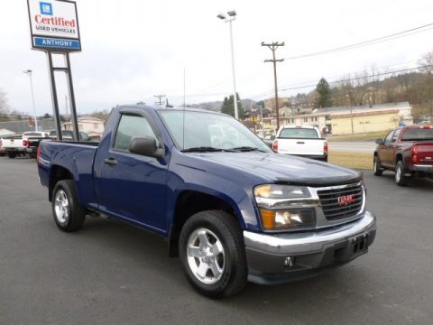 Navy Blue GMC Canyon SLE Regular Cab. Click to enlarge. Navy Blue GMC Canyon SLE Regular Cab. Click to enlarge.