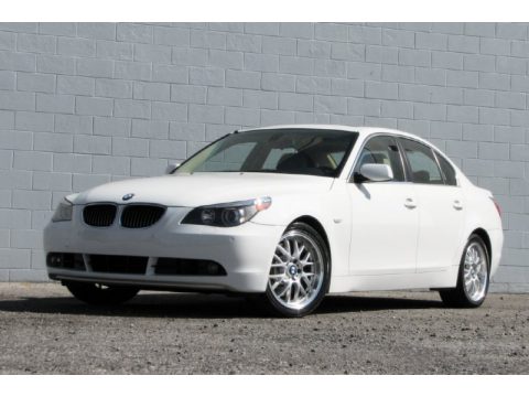 White bmw 545i for sale #1