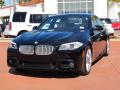 Front 3/4 View of 2012 BMW 5 Series 550i Sedan #1