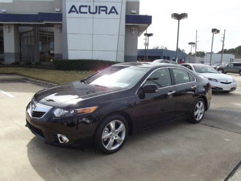 Acura  2012 on Crystal Black Pearl Acura Tsx Technology Sedan  Click To Enlarge