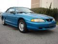 Front 3/4 View of 1994 Ford Mustang V6 Convertible #1