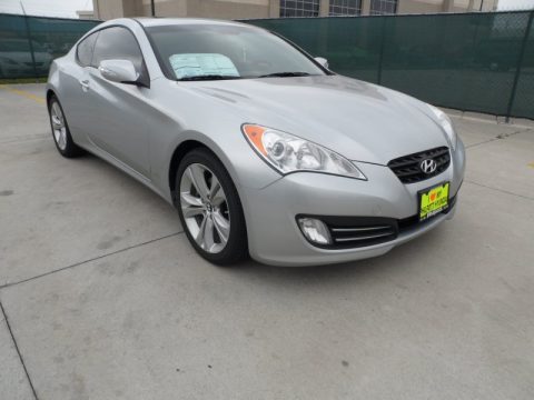 Circuit Silver Hyundai Genesis Coupe 3.8 Grand Touring.  Click to enlarge.