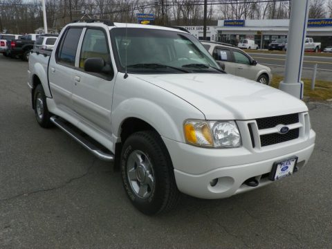 Oxford White Ford Explorer Sport Trac Adrenalin 4x4.  Click to enlarge.