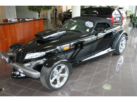 Prowler Black Plymouth Prowler Roadster.  Click to enlarge.