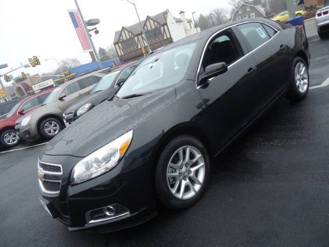 Black Granite Metallic Chevrolet Malibu ECO.  Click to enlarge.