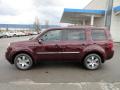  2012 Honda Pilot Dark Cherry Pearl II #2