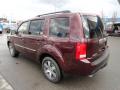  2012 Honda Pilot Dark Cherry Pearl II #3