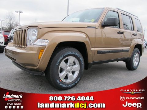 Canyon Brown Pearl Jeep Liberty Sport.  Click to enlarge.