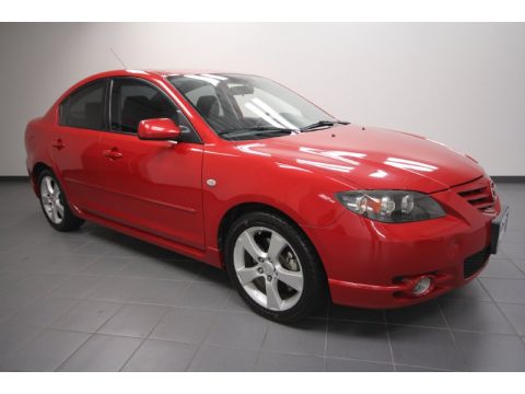 Velocity Red Mazda MAZDA3 s Sedan.  Click to enlarge.